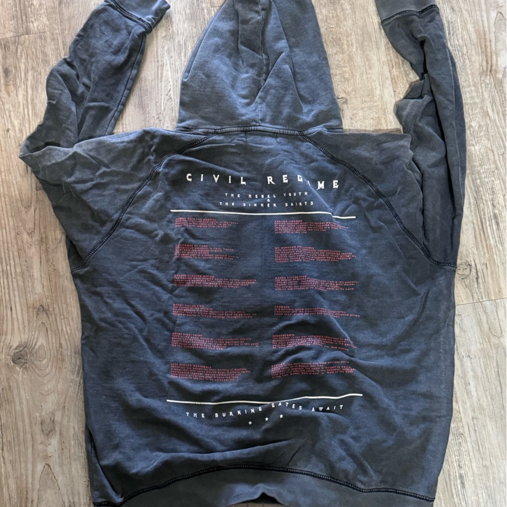 vintage civil regime hoodie